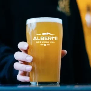 Pint of Craft beer from Alberni Brewing Company