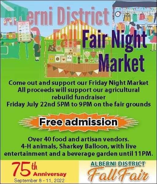 Fair Night Market - Alberni Valley Tourism