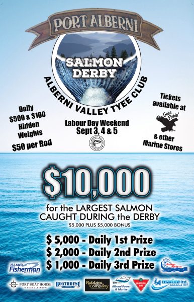 Alberni Valley Annual Salmon Derby 2022