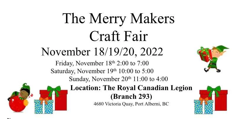 Merry Makers Craft Fair - Alberni Valley Tourism