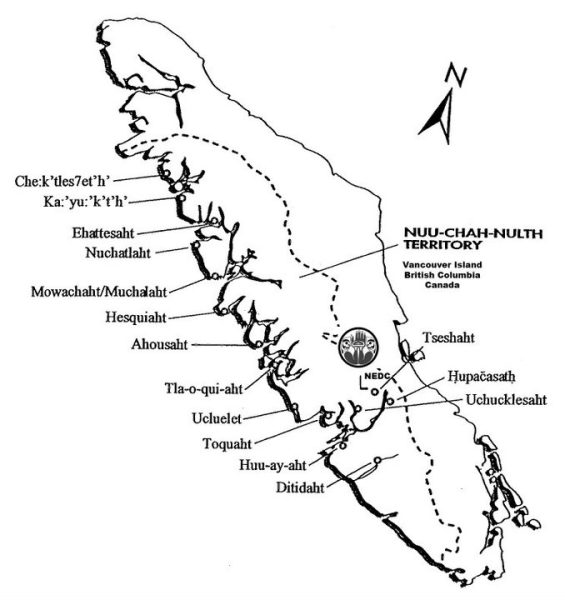Nuu-chah-nulth Nations Nuu-chah-nulth means "all along the mountains and sea"