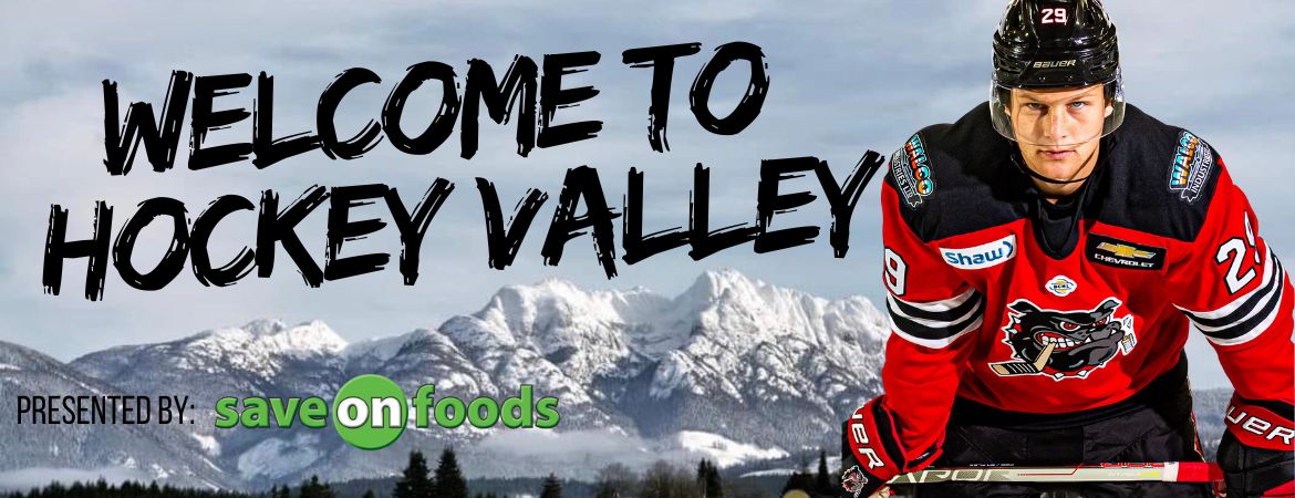Welcome to Hockey Valley! Home of the Alberni Valley Bulldogs!