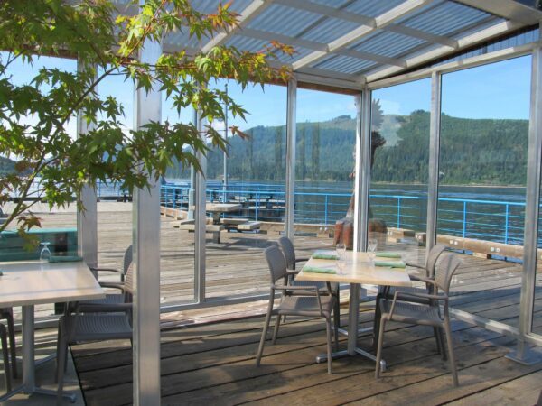Dinner with a view at the Starboard Grill in Port Alberni
