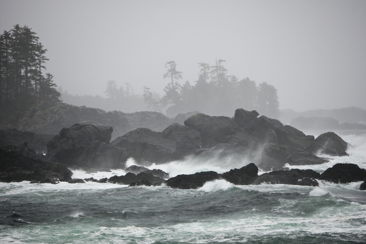 Storm Watching on Vancouver Island's West Coast