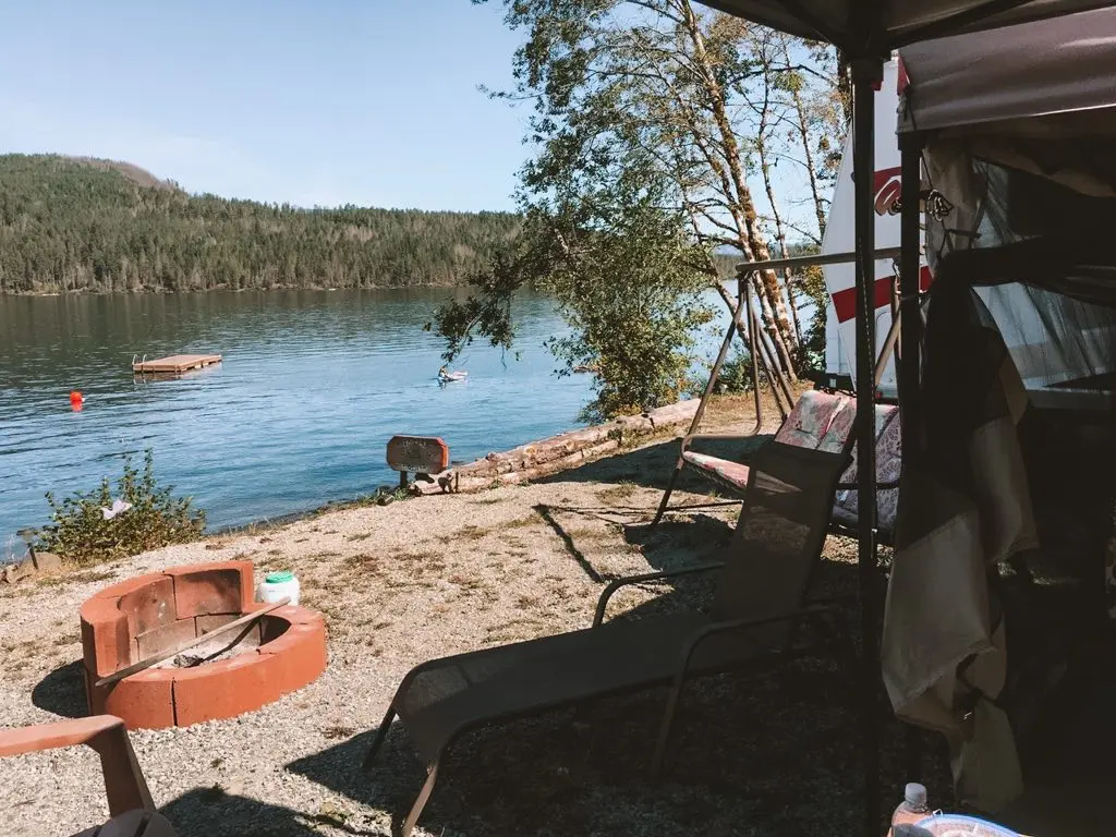 Sproat Lake Camping in Port Alberni, Vancouver Island