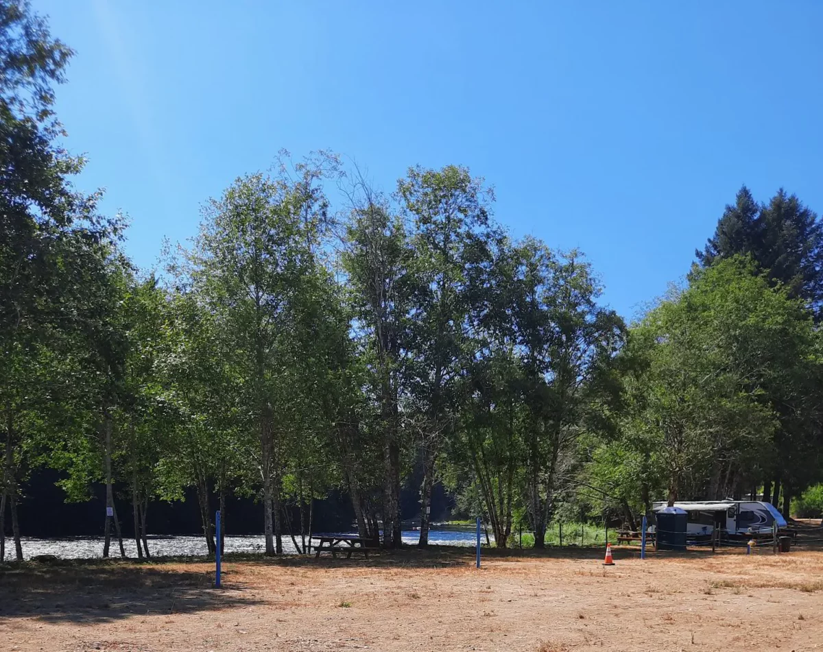 Coleman RV and Campground on the Stamp River, Port Alberni
