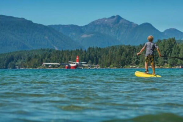 Sproat Lake offers water sports year round, Port Alberni, Alberni Valley, Vancouver Island