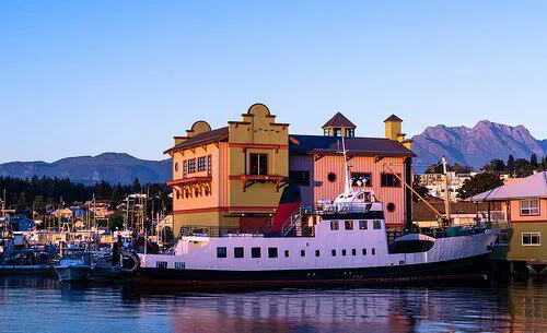 Harbour Quay Shopping in downtown Port Alberni