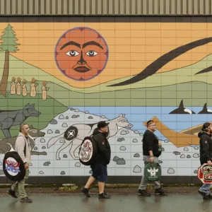 Tseshaht First Nation’s Mural in Downtown Port Alberni - Melissa Renwick, Zenseekers
