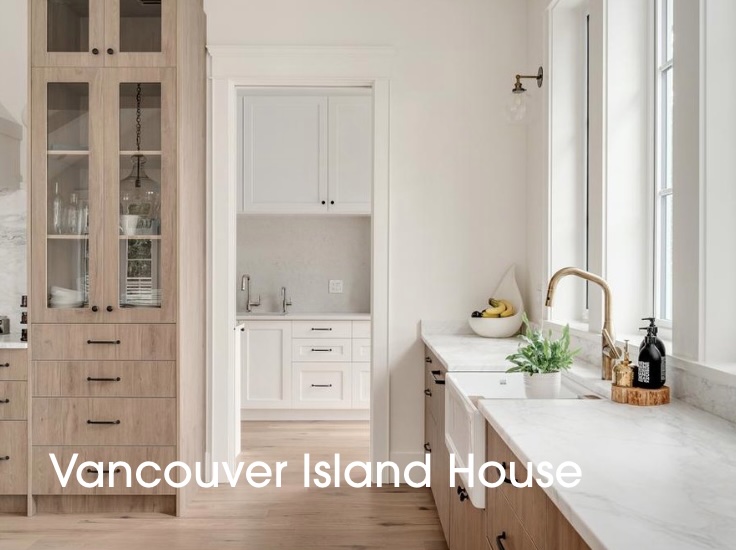 A beautiful kitchen designed by Hart Hous Interior Design, located in Port Alberni